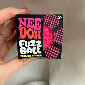 Nee Doh Pink Fuzz Ball Kids Sensory Toy